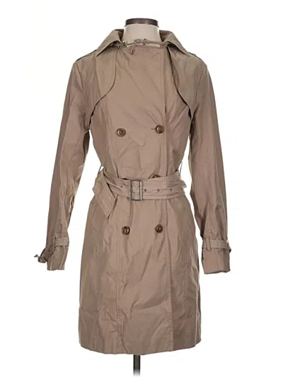 Pre-owned Cole Haan Trenchcoat In Tan