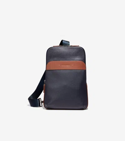 Cole Haan Triboro Sling Bag - Blue Size Osfa In Dark Blue