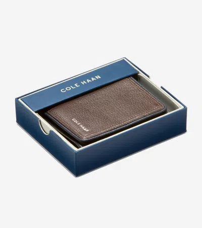 Cole Haan Trifold Colored Edge - Brown Size Osfa In Medium Brown