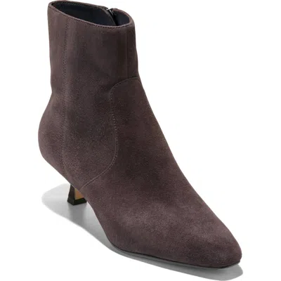 Cole Haan Tyldie Kitten Heel Bootie In Brown