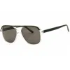 Cole Haan Ch6504 Rectangular Acetate Sunglasses In Multi