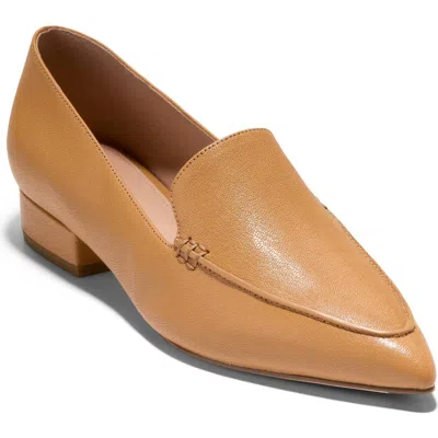 Cole Haan Valantina Loafer In Biscuit Leather