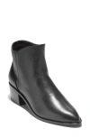 Cole Haan Vayda Bootie In Black Ltr/black Stack