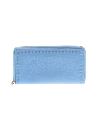Pre-owned Cole Haan Wallet In Blue