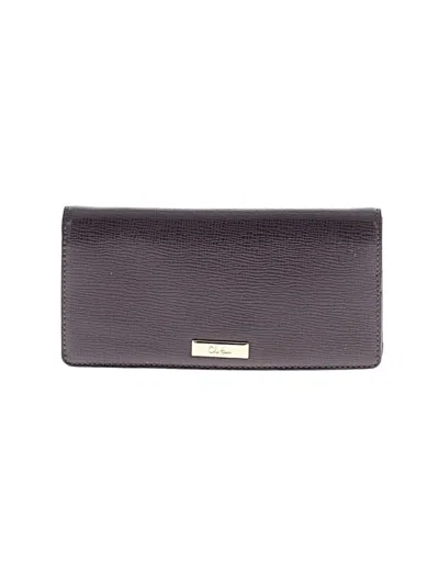 Pre-owned Cole Haan Wallet In Purple