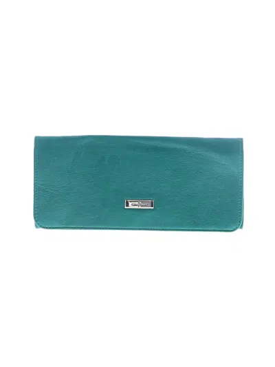 Pre-owned Cole Haan Wallet In Teal