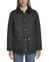 Cole Haan Waxed Cotton Hunter Jacket In Blue