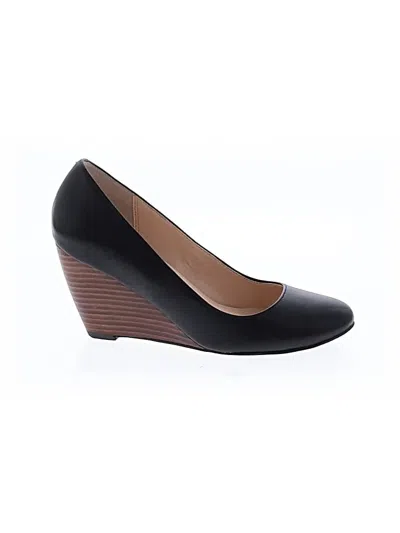 Pre-owned Cole Haan Wedges In Black