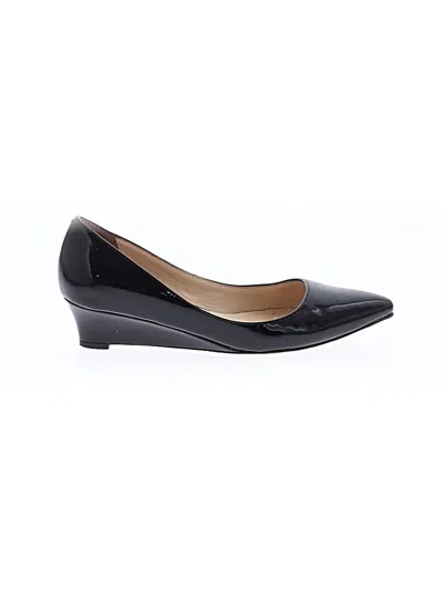 Pre-owned Cole Haan Wedges In Black