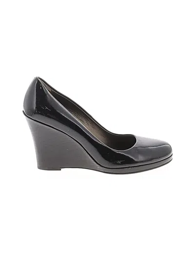 Pre-owned Cole Haan Wedges In Black
