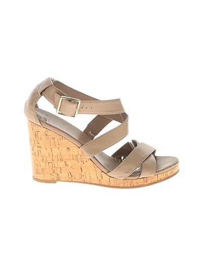 Pre-owned Cole Haan Wedges In Brown