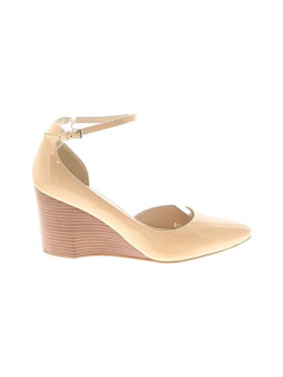 Pre-owned Cole Haan Wedges In Brown