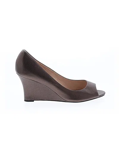 Pre-owned Cole Haan Wedges In Brown