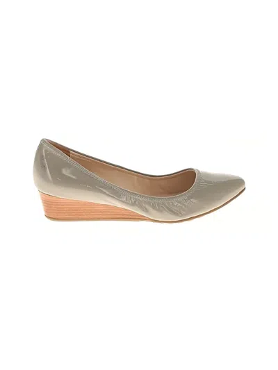 Pre-owned Cole Haan Wedges In Gray