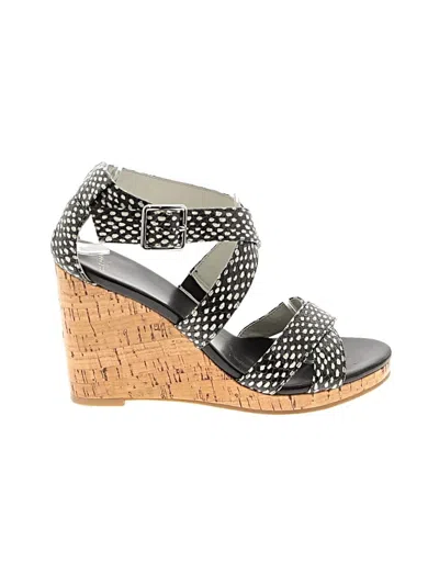 Pre-owned Cole Haan Wedges In Gray
