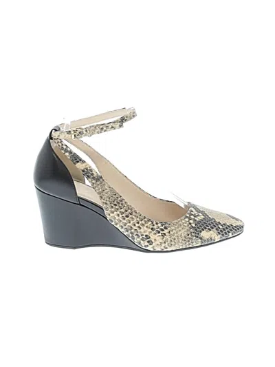 Pre-owned Cole Haan Wedges In Ivory