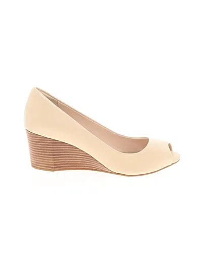 Pre-owned Cole Haan Wedges In Ivory