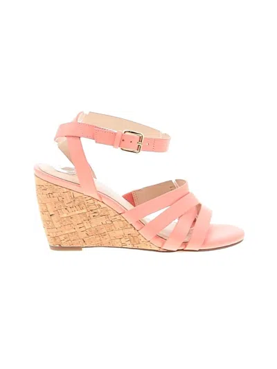 Pre-owned Cole Haan Wedges In Pink