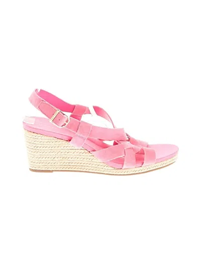 Pre-owned Cole Haan Wedges In Pink