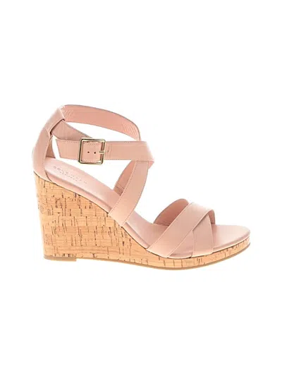 Pre-owned Cole Haan Wedges In Pink