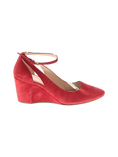 Pre-owned Cole Haan Wedges In Red