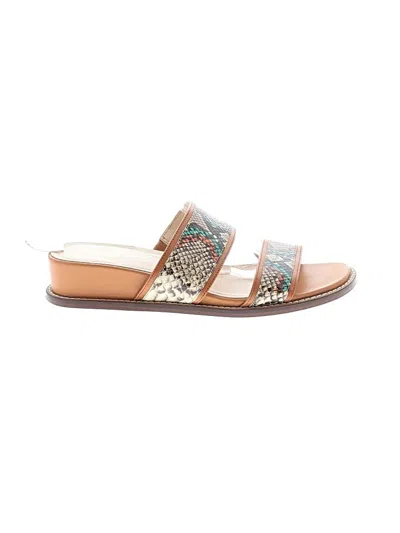 Pre-owned Cole Haan Wedges In Silver
