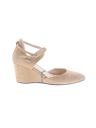 Pre-owned Cole Haan Wedges In Tan