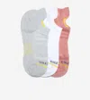 Cole Haan Women's 3 Pack Zerøgrand Baselayer Liner Socks - Grey Size Osfa In Grey
