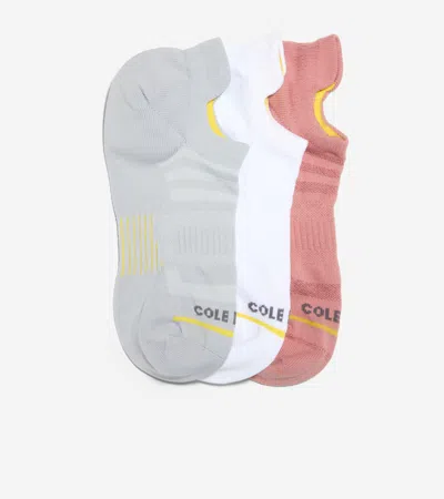 Cole Haan Women's 3 Pack Zerøgrand Baselayer Liner Socks - Grey Size Osfa