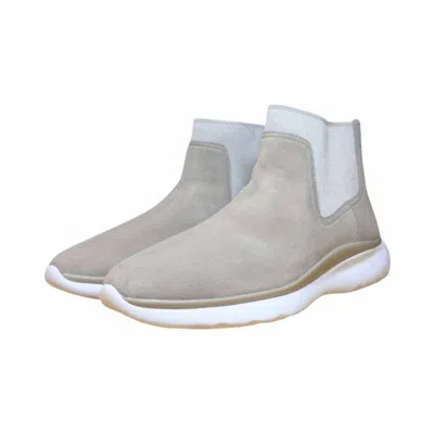 Cole Haan Women's 3 Zerogrand Waterproof Chelsa Boots In Dove Suede In White