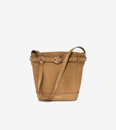 Cole Haan Women's Alexandria Bucket Bag - Yellow In Brown
