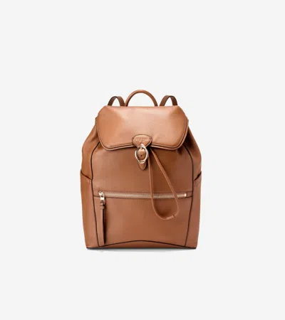 Cole Haan Women's Alexandria Medium Flap Backpack - Brown