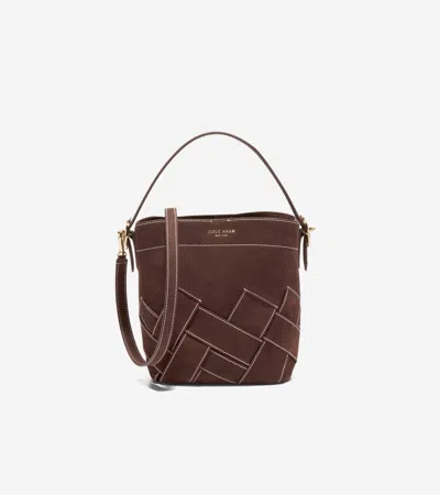 Cole Haan Women's Alexandria Small Bucket Crossbody Bag - Brown