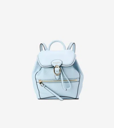 Cole Haan Women's Alexandria Small Flap Backpack - Blue