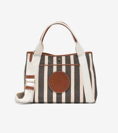 Cole Haan Women's Amagansett Canvas Tote Bag - Beige In Gray