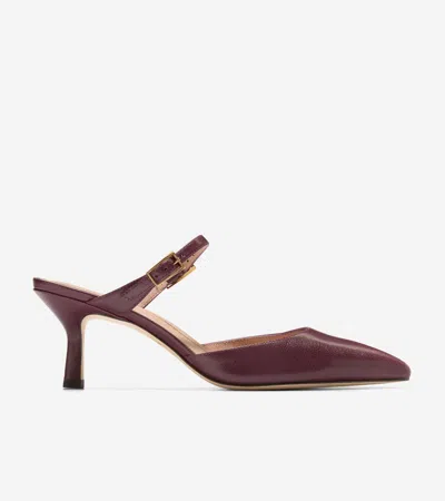 Cole Haan Women's Annalise Buckle Mules - Red Size 9