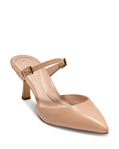 COLE HAAN WOMEN'S ANNALISE BUCKLED MULE PUMPS