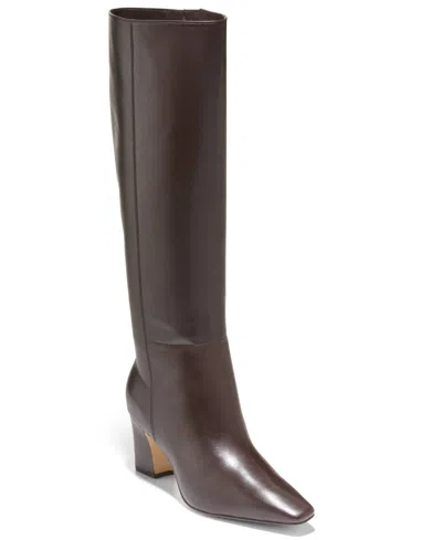 Cole Haan Women's Blanche Zipper Tall Boots In Brown