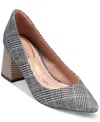 Cole Haan Cassandra Pointed Toe Pump In Multi Plaid