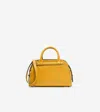 Cole Haan Small Catherine Leather Satchel In Yellow