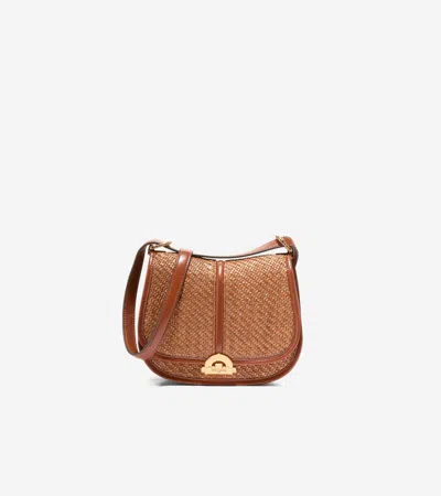 Cole Haan Women's Celenea Saddle Bag - Beige In Brown
