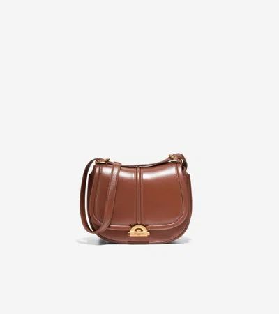 Cole Haan Women's Celenea Saddle Bag - Beige In Brown