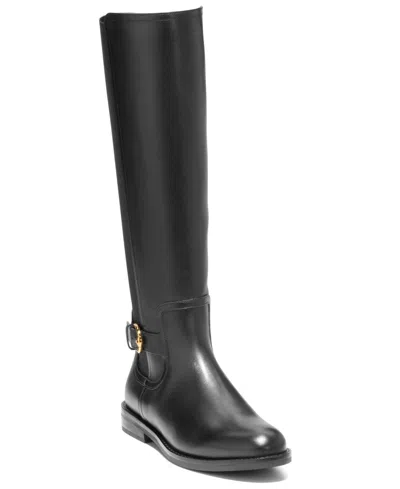 COLE HAAN WOMEN'S CELESTINA BLOCK HEEL RIDING BOOTS