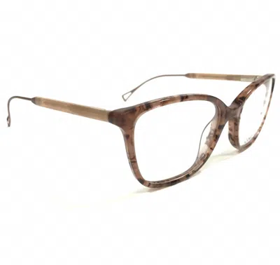 Cole Haan Women's Ch5037 Cat Eye Eyeglasses In Brown