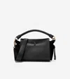 Cole Haan Charissa Leather Shoulder Bag In Black