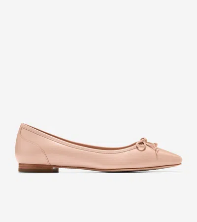 Cole Haan Women's Chlea Ballet Flats - Beige Size 9.5 In Sand