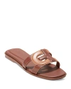 Cole Haan Chrisee Slide Sandal In Brown