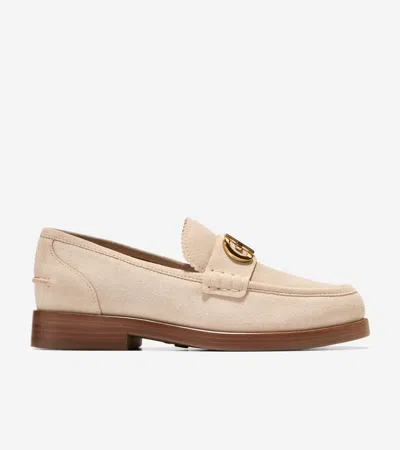 Cole Haan Women's Christyn Penny Loafers - Beige Size 8.5