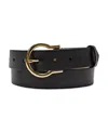 COLE HAAN WOMEN'S CLASSIC HINGED BUCKLE BELT