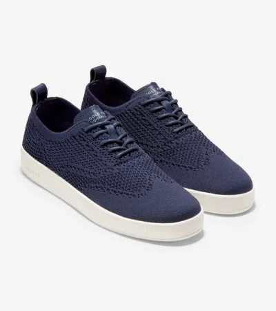 Cole Haan Women's  Grandpro Contender W26606 Oxford Marine Blue Shoes Zap1101
